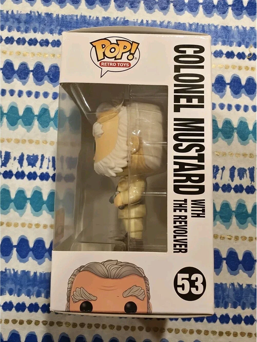 Funko POP! Retro Toys Clue Colonel Mustard with The Revolver #53 Exclusive